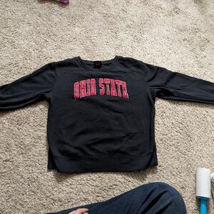 Women's Colosseum OH State College Crewneck Sweatshirt Ohio State Size M Medium